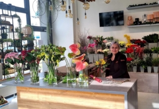 Květinářství Slunečnice Café Kavárna Kačírkova Opava